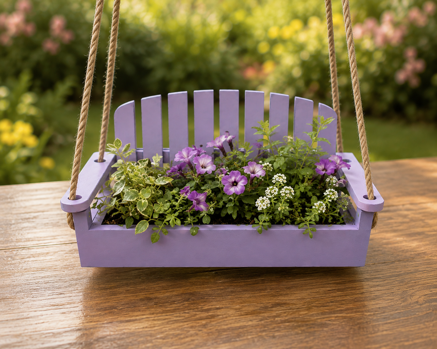 فایل سه بعدی | مینی Swing Planter/Bird Feeder