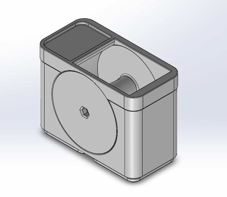 فایل سه بعدی | Gridfinity Organizer Spindle Spool Box