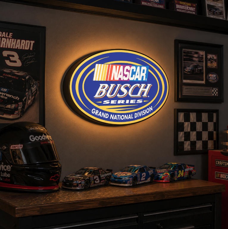 فایل سه بعدی | لایت باکس LED NASCAR | 3MF قابل چاپ سه بعدی چند رنگ