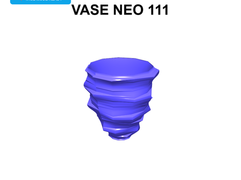 فایل سه بعدی | VASE NEO 111