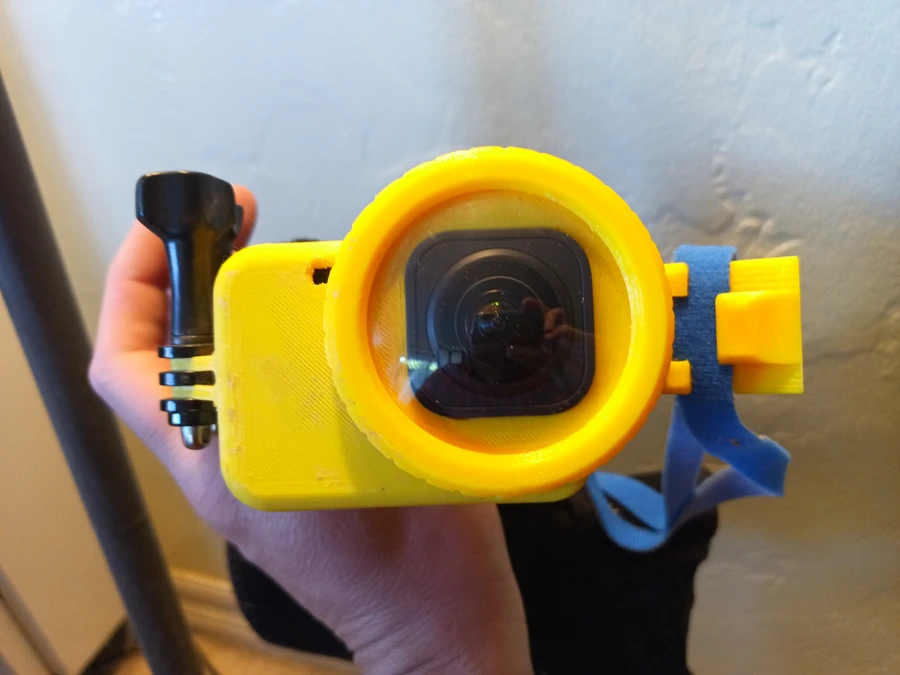 فایل سه بعدی | کیس برای Gopro 12 با لنز مکس پرو