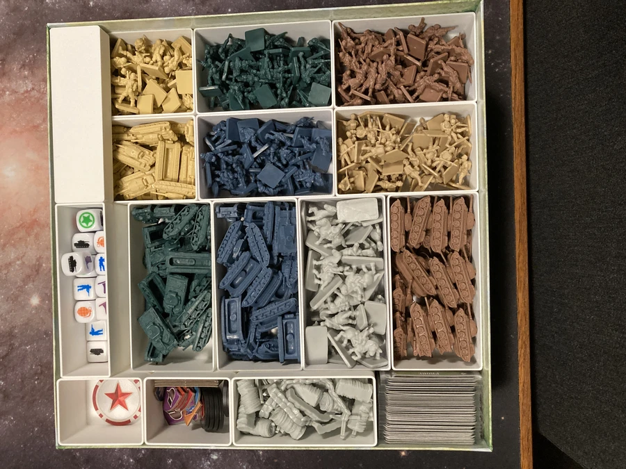 فایل سه بعدی | Memoir 44 inserts (نسخه جعبه 2025)