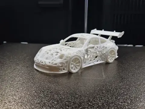 فایل سه بعدی ماشین Porsche 992 Voronoi