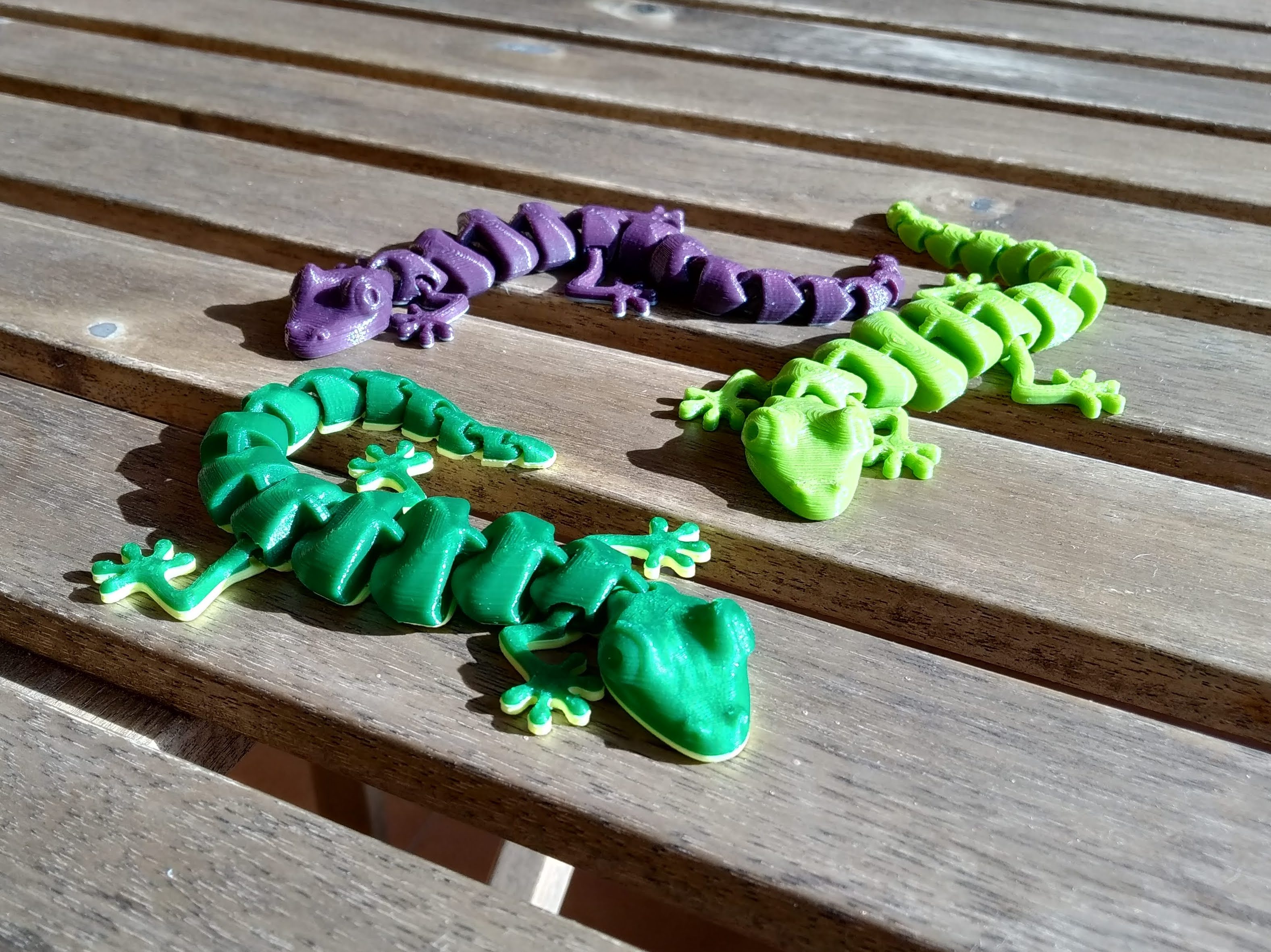 فایل سه بعدی | Articulated Lizard v2