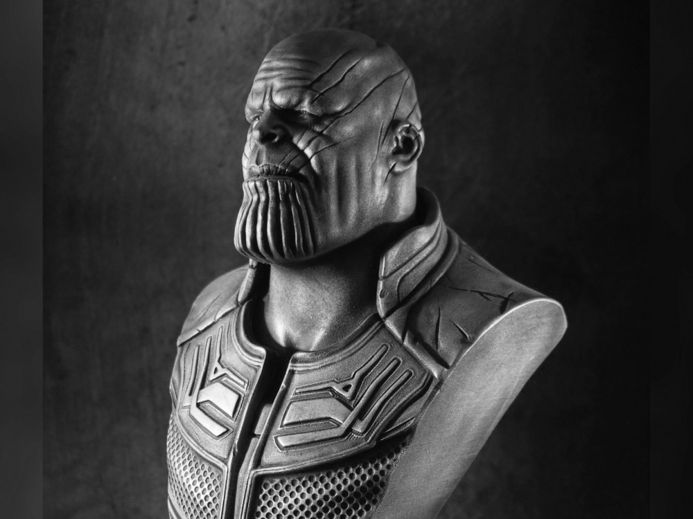 فایل سه بعدی | مجسمه نیم تنه Infinity War Thanos (STL)