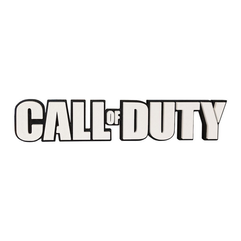دکوری مدل لوگو Call of Duty